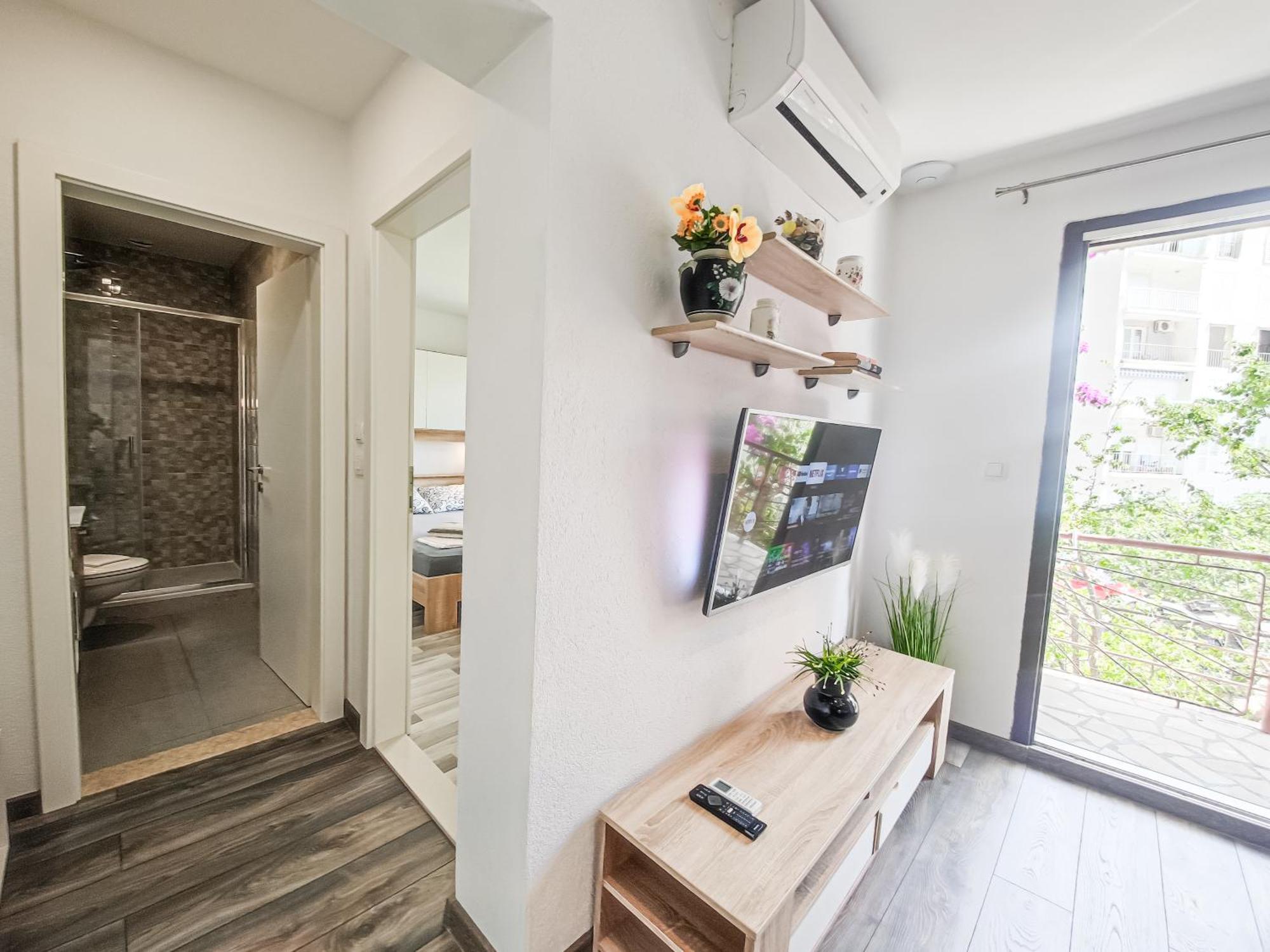Apartman Biljana มาคาร์สกา ภายนอก รูปภาพ